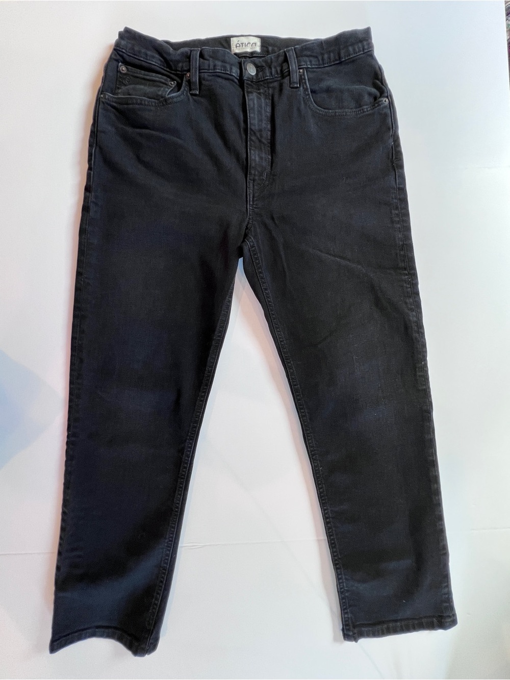 Etica Eco-friendly stretch high rise denim jean 31 very good condition